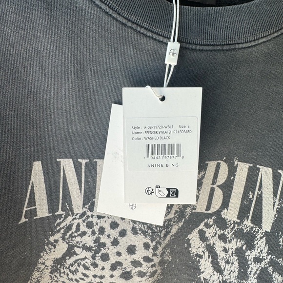 Anine Bing Spencer Sweatshirt - Picture 6 of 11